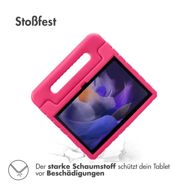 imoshion Hülle mit Handgriff kindersicher Samsung Galaxy Tab A8 - Rosa