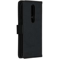 imoshion Luxuriöse Klapphülle Schwarz für Nokia 4.2