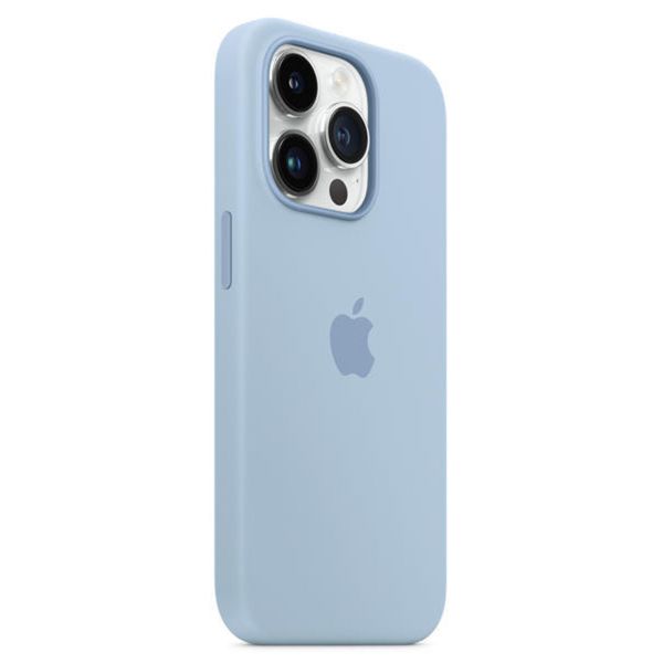 Apple Silikon-Case MagSafe für das iPhone 14 Pro - Sky