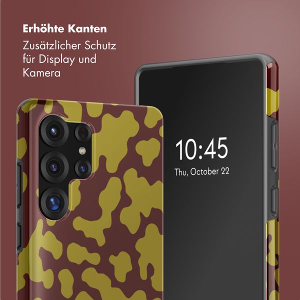 Selencia Vivid Back Cover Samsung Galaxy S25 Ultra - Moo'd Olive Dust