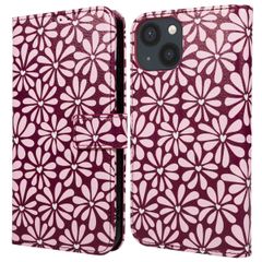 imoshion Design Klapphülle Apple iPhone 14 - Bloom Love Blush