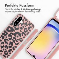 imoshion Silikonhülle design mit Band Samsung Galaxy A26 - Animal Pink