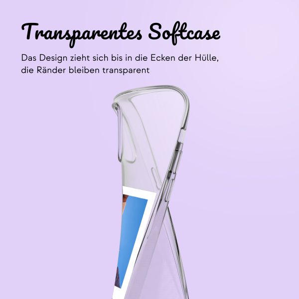 Personalisierte Hülle mit Polaroid iPhone 11 - Transparent