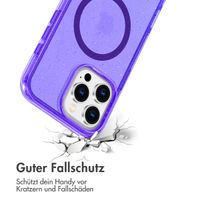 imoshion Sparkle Back Cover mit MagSafe für das Apple iPhone 16 Pro - Glitzer Violett