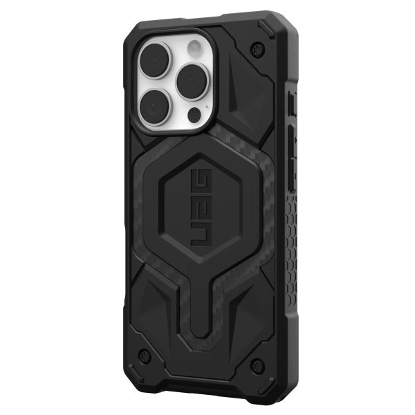 UAG Monarch Pro Backcover Apple iPhone 16 Pro - Carbon Fiber