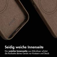 Accezz Vintage Leather Magsafe Backcover Apple iPhone 13 Pro - Rustic Brown