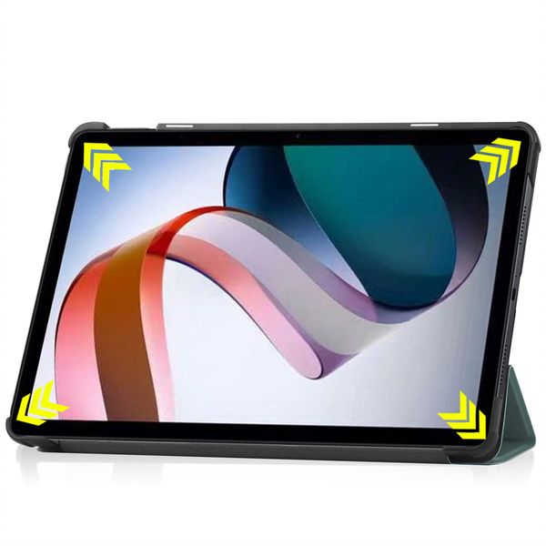 imoshion Trifold Klapphülle Xiaomi Redmi Pad - Dunkelgrün