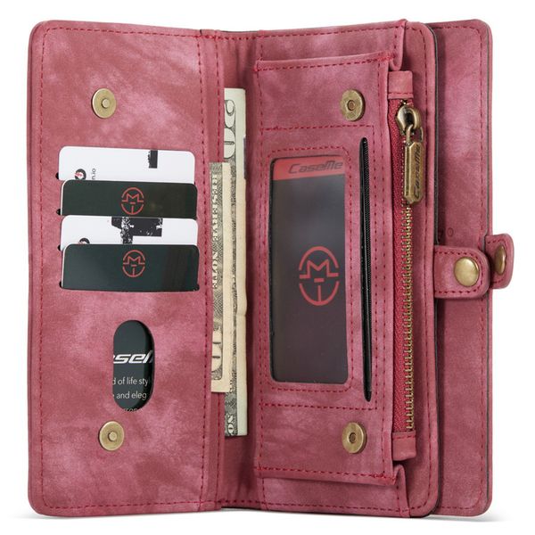 CaseMe Luxuriöse 2-in-1-Portemonnaie-Klapphülle Leder iPhone 12 Mini