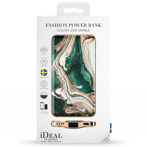 スマホアクセサリー Fashion Power Bank Golden Jade Marble Fashion Power Bank Golden Jade Marble スマートフォン・携帯電話