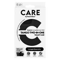 CARE by PanzerGlass Tango 2 in 1 Wallet Case MagSafe Apple iPhone 16 Pro - Schwarz
