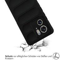 imoshion EasyGrip Backcover für das Motorola Edge 40 - Schwarz