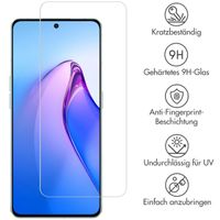 Selencia Displayschutz aus gehärtetem Glas für das Oppo Reno 8 5G