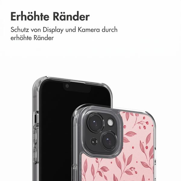 imoshion Design Hülle Apple iPhone 15 - Berry Love