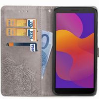 imoshion Mandala Klapphülle Huawei Y5p - Grau