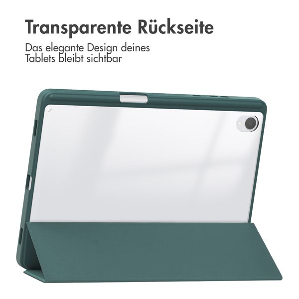 imoshion Trifold Hardcase Klapphülle Samsung Galaxy Tab S11 - Grün