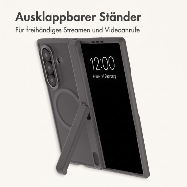 imoshion Color Guard mit MagSafe und Ständer Samsung Galaxy Z Fold 8 Ultra - Grau