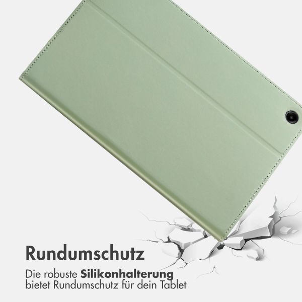 Accezz Classic Klapphülle Samsung Galaxy Tab A9 Plus - Grün