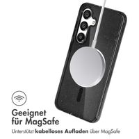 imoshion Sparkle Back Cover mit MagSafe Samsung Galaxy S25 Plus - Schwarz