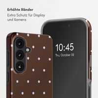 Selencia Vivid Rückabdeckung mit MagSafe Samsung Galaxy S26 - Happy Dots Chocolate