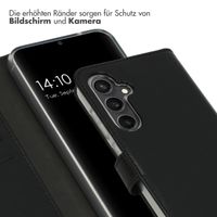 Selencia Echtleder Klapphülle Samsung Galaxy S23 FE - Schwarz