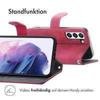 imoshion Klapphülle mit Kordel Samsung Galaxy S22 - Rot