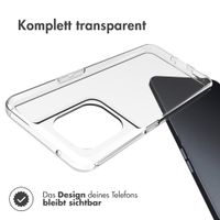 Accezz TPU Clear Cover für das Oppo Reno 8 5G - Transparent