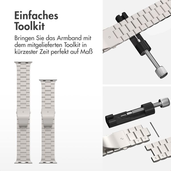 imoshion Edelstahlarmband für das  Samsung Galaxy Watch 8 (40/44mm) / Classic (46mm) - Polarstern