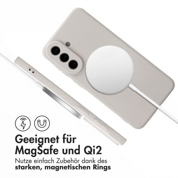 imoshion Color Back Cover mit MagSafe Samsung Galaxy A57 (5G) - Beige