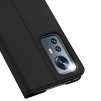 Dux Ducis Slim TPU Klapphülle für das Xiaomi 12 / 12X - Schwarz