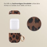Selencia Sabi Case Apple AirPods 1 / 2 - Leopardenmuster - Mocha Brown
