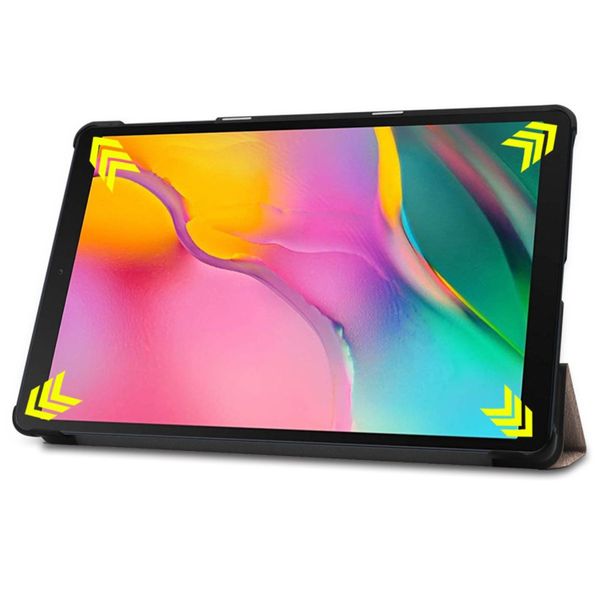 imoshion Trifold Klapphülle Gold Galaxy Tab A 10.1 (2019)