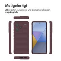 imoshion EasyGrip Back Cover für das Xiaomi Redmi Note 13 Pro Plus (5G) - Aubergine