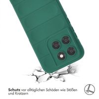 imoshion EasyGrip Backcover Motorola Moto G77 - Dunkelgrün