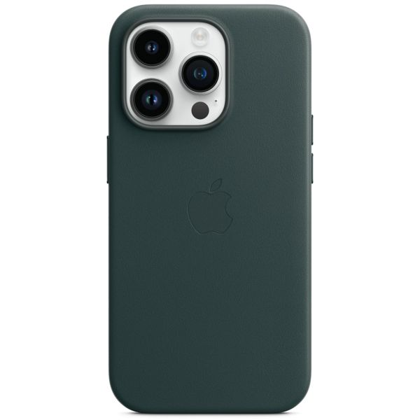 Apple Leder-Case MagSafe für das Apple iPhone 14 Pro - Forest Green
