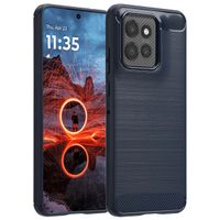 imoshion Brushed Back Cover Motorola Thinkphone 25 / Motorola Edge 50 Neo / Edge 60 Neo - Dunkelblau