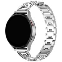 Selencia Chain Armband -   Universelle 20 mm Anschluss - Silber