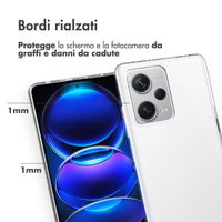 Accezz Clear TPU Backcover Xiaomi Redmi Note 12 Pro Plus - Transparent