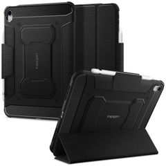 Spigen Rugged Armor Pro Klapphülle Apple iPad 11 (2025) 11 Zoll A16 / iPad 10 (2022) 10.9 Zoll - Schwarz