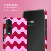 Selencia Vivid Back Cover Samsung Galaxy S25 Edge - Wave Vibes Lipstick