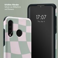 Selencia Vivid Tough Back Cover für das Huawei P30 Lite - Groovy Sage Green