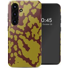 Selencia Vivid Back Cover Samsung Galaxy S25 - Moo'd Olive Dust