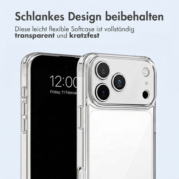 imoshion Protective Backcover Apple iPhone 18 Pro / 17 Pro - Transparent