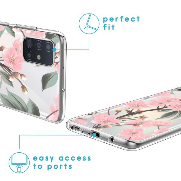 imoshion Design Hülle für das Samsung Galaxy A51 - Cherry Blossom