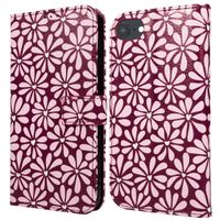 imoshion Design Klapphülle Apple iPhone SE (2022 / 2020) / 8 / 7 / 6(s) - Bloom Love Blush