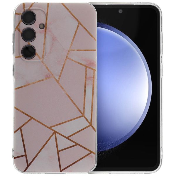 imoshion Design Hülle Samsung Galaxy S23 FE - Pink Graphic