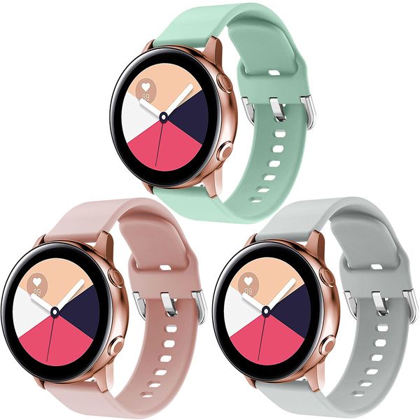 imoshion Silikonband Multipack für die Samsung Galaxy Watch 40/42mm / Active 2 42/44mm