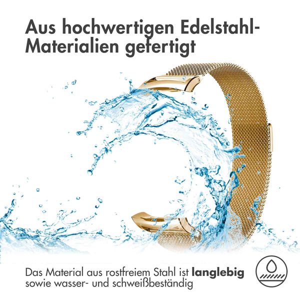 imoshion Mailändische Magnetarmband für das Samsung Gear Fit 2 / 2 Pro - Gold