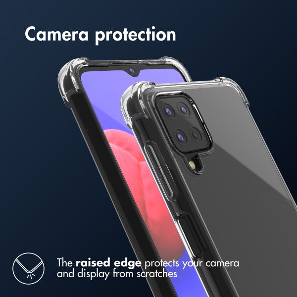 imoshion Shockproof Case für das Samsung Galaxy A12 - Transparent