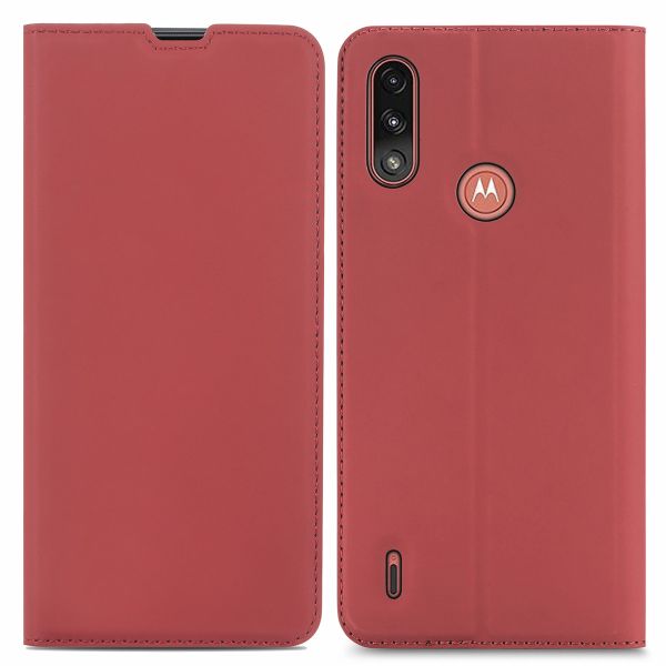 imoshion Slim Folio Klapphülle Motorola Moto E7i Power - Rot