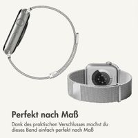 imoshion Mailändische Magnetarmband für Apple Watch | 44/45/46/49 mm - Silber